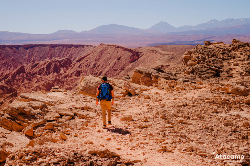 Hike in the Garganta del Diablo Atacama Desert