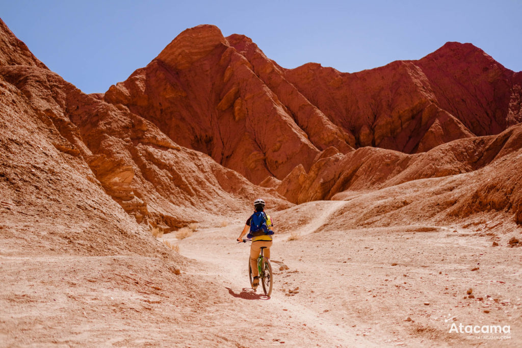 Bike Tour Sorbac in Atacama Garganta del Diablo